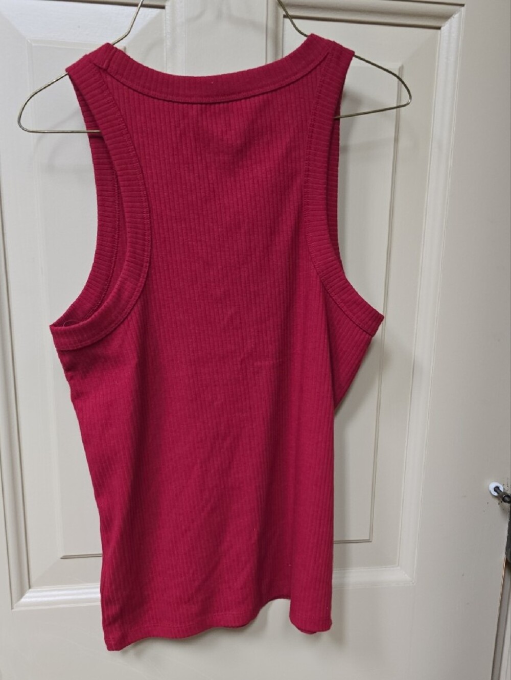 GAP High Neck Ribbed Tank, NWT - Picture 2 of 2